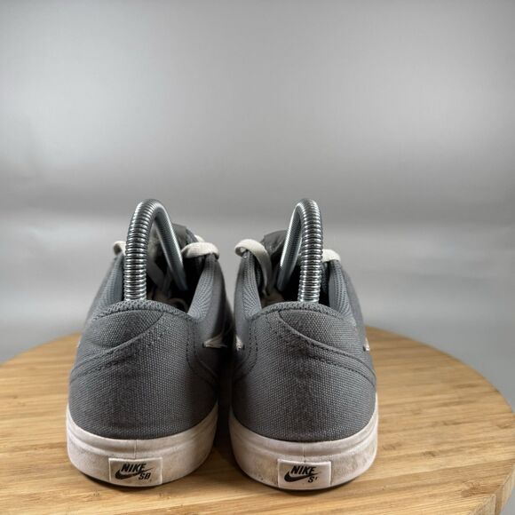 Nike SB Check Solarsoft Womens Size 7 Gray White Athletic Running Shoes Sneakers - Picture 4 of 8
